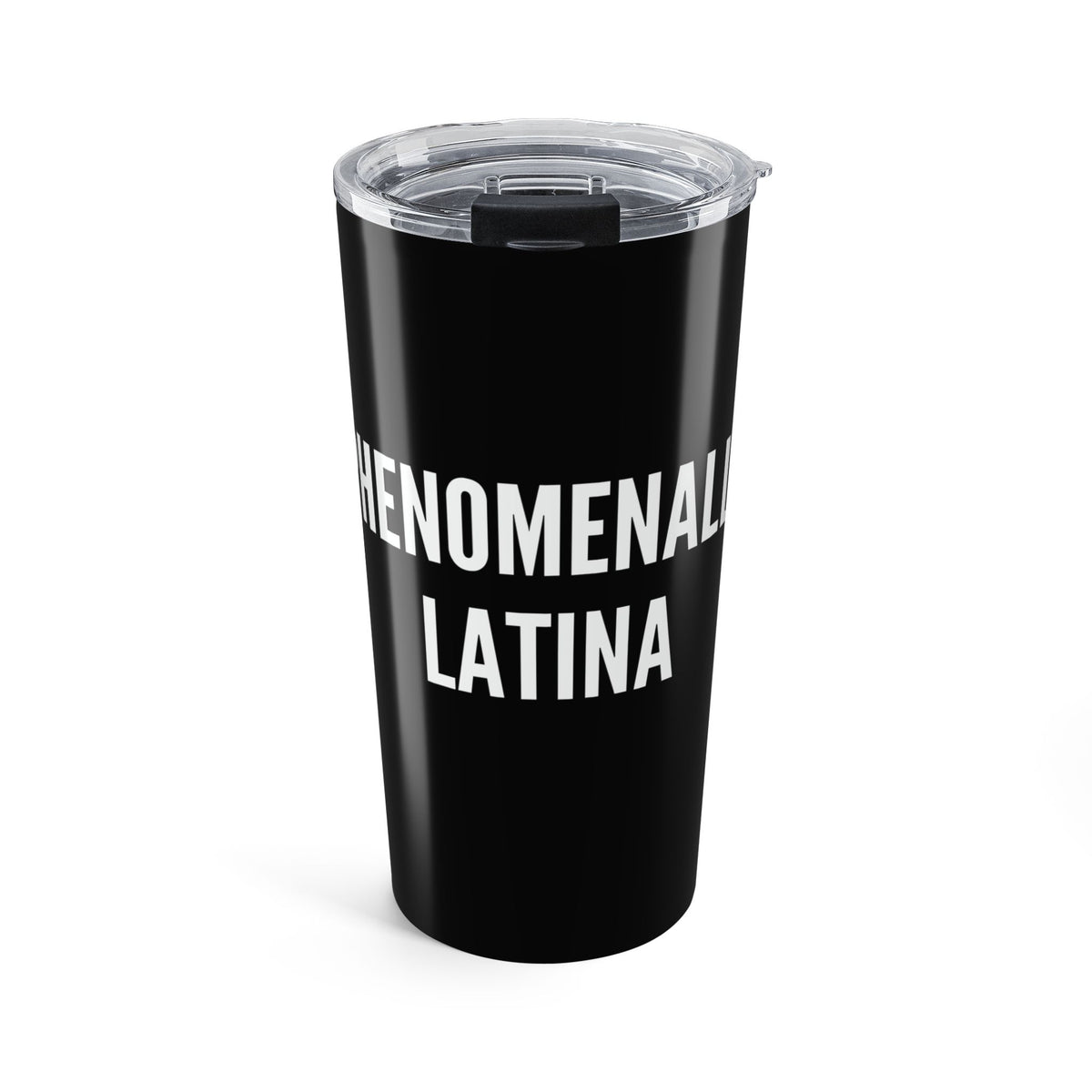 Phenomenal Latina Tumbler 20oz | Black Stainless Steel Travel Cup