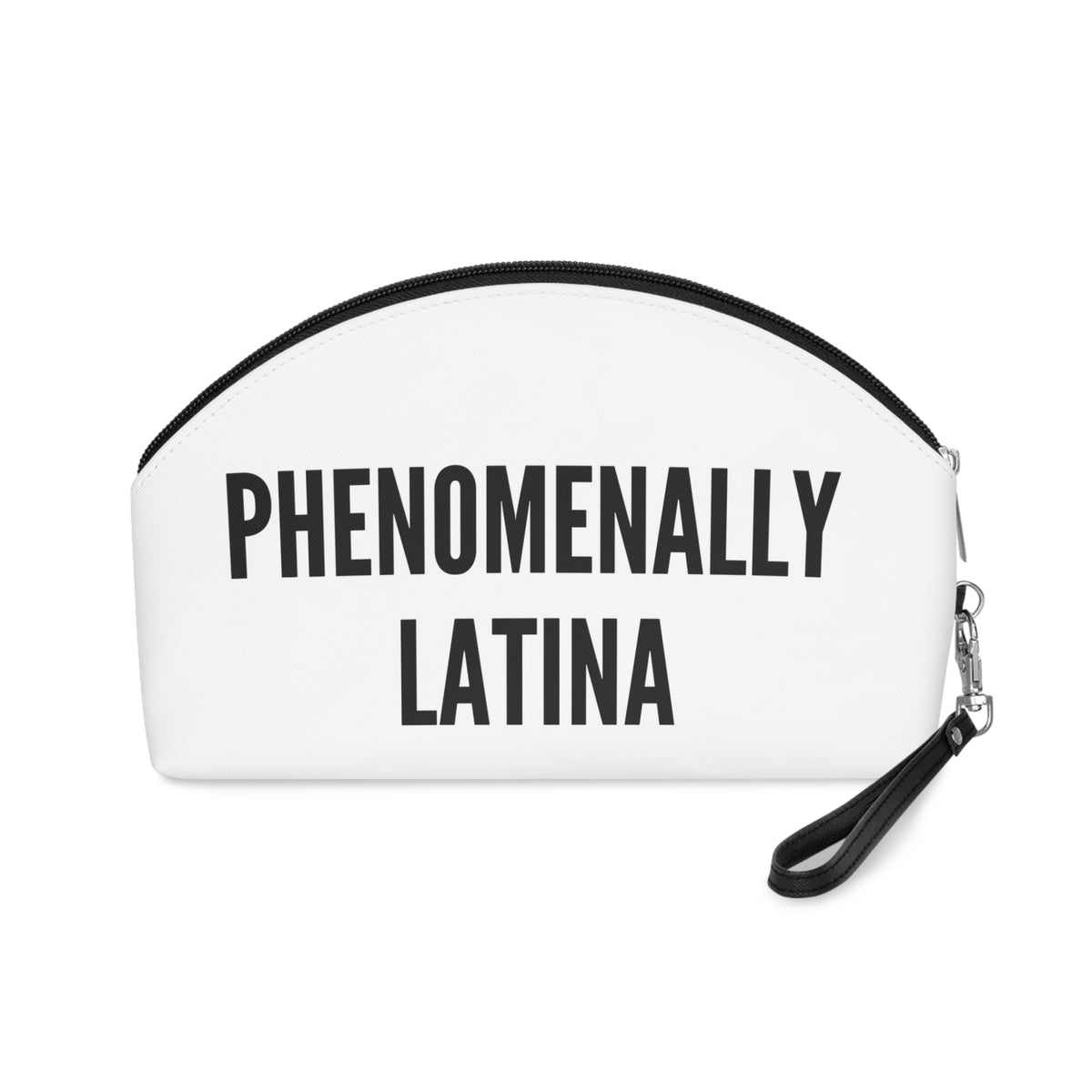 Phenomenally Latina Makeup Bag | Bold Text Cosmetic Pouch
