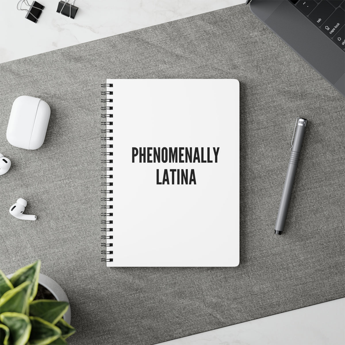 Phenomenally Latina Notebook | Spiral Journal A5