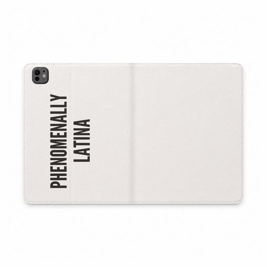 Funda para tablet Fenomenalmente Latina | Cubierta protectora con texto en negrita