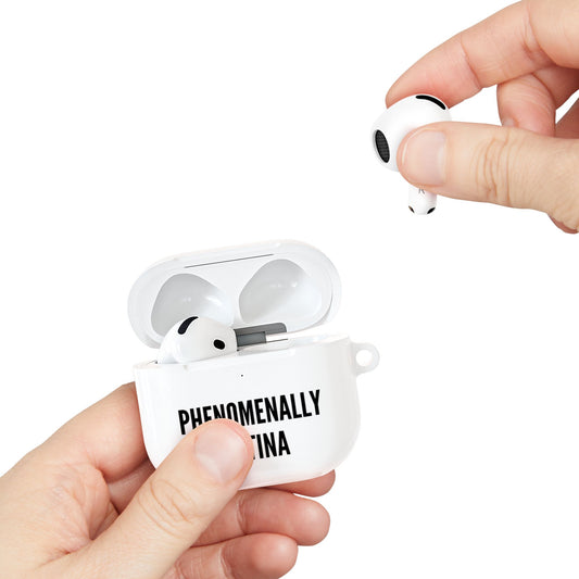 Phenomenally Latina AirPod Case | Typography Pride Accessory