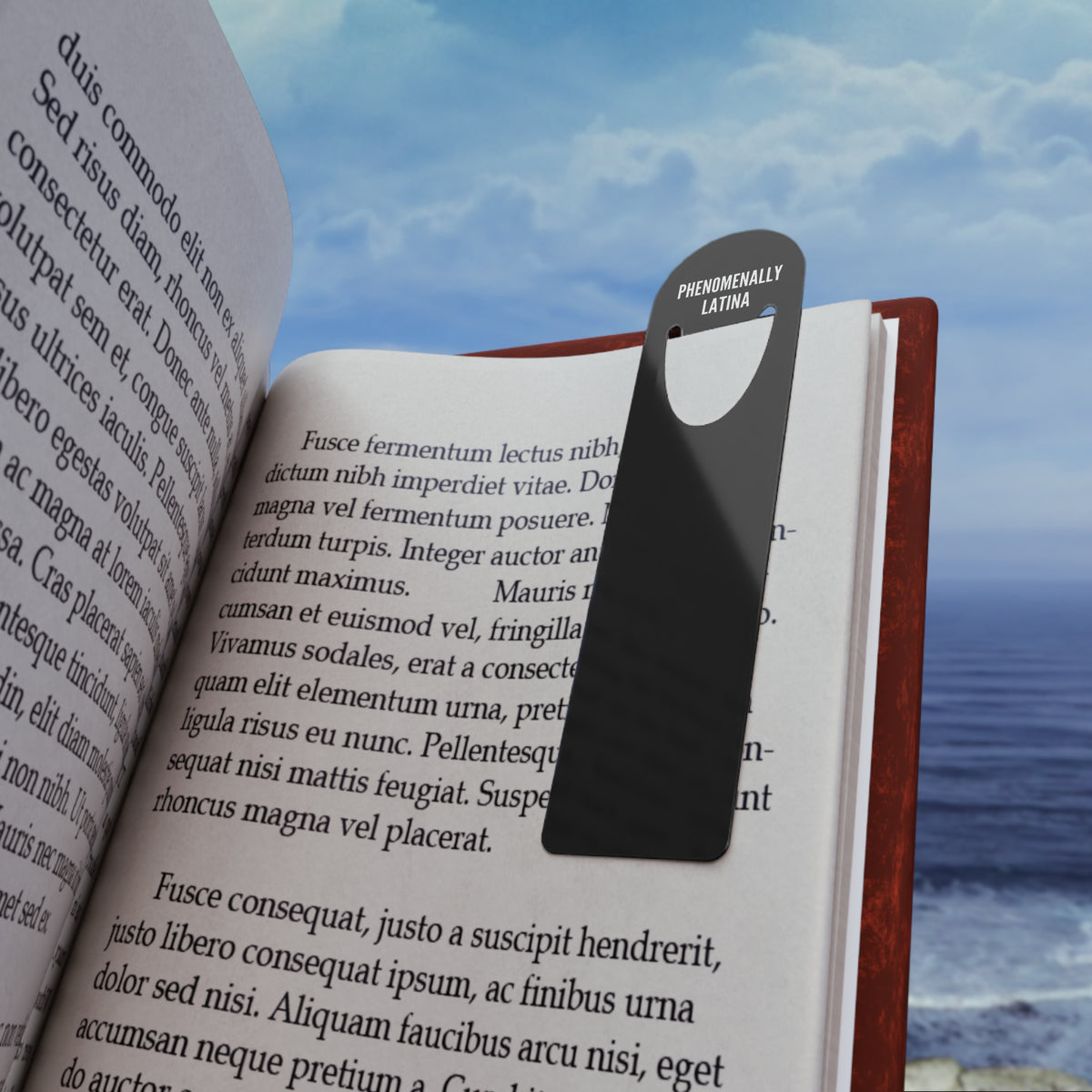 Phenomenally Latina Bookmark | Metal Magnetic Page Marker