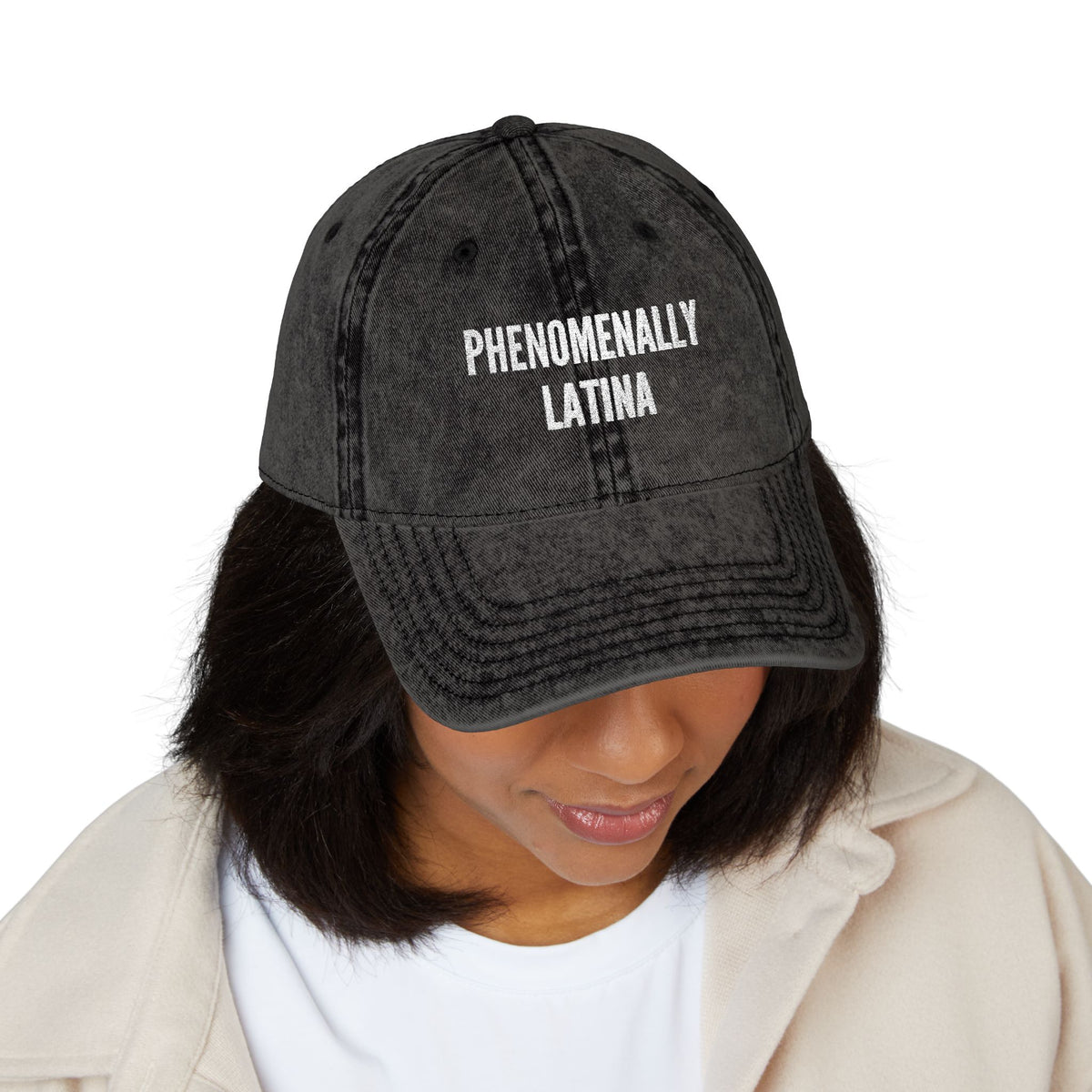 Phenomenally Latina Vintage Cap | Embroidered Dad Hat