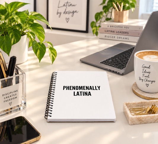 Phenomenally Latina Notebook | Spiral Journal A5