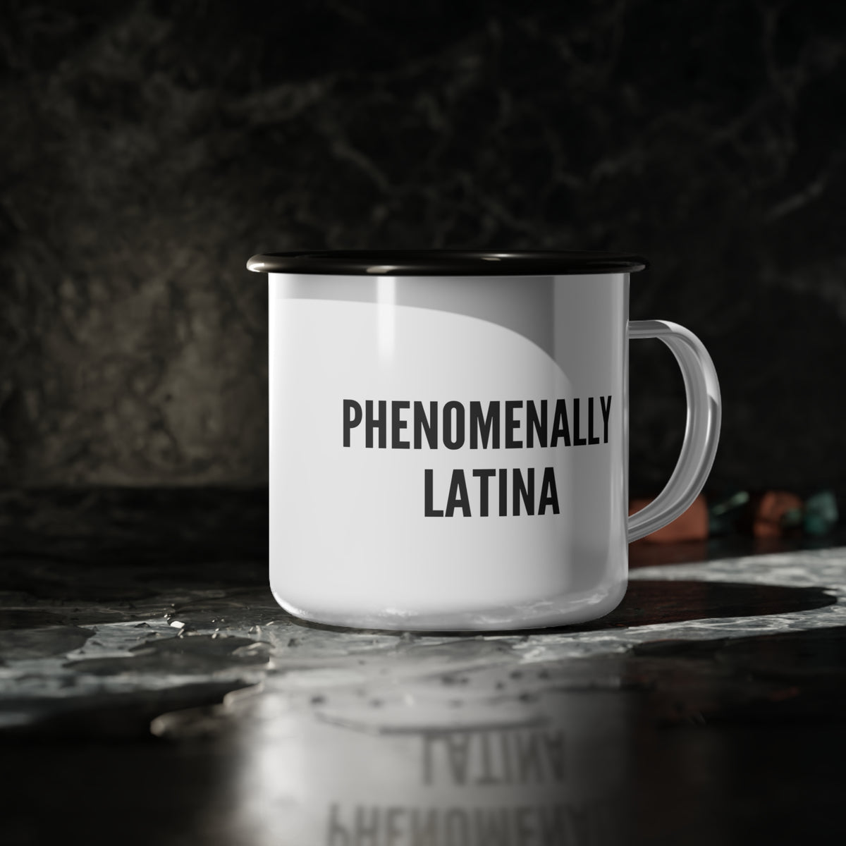Phenomenally Latina Enamel Cup | Pride, Empowerment