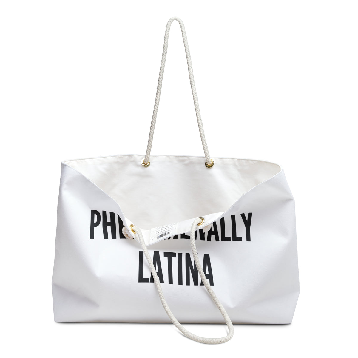 Phenomenally Latina Weekender Bag | Travel Tote, Statement Print