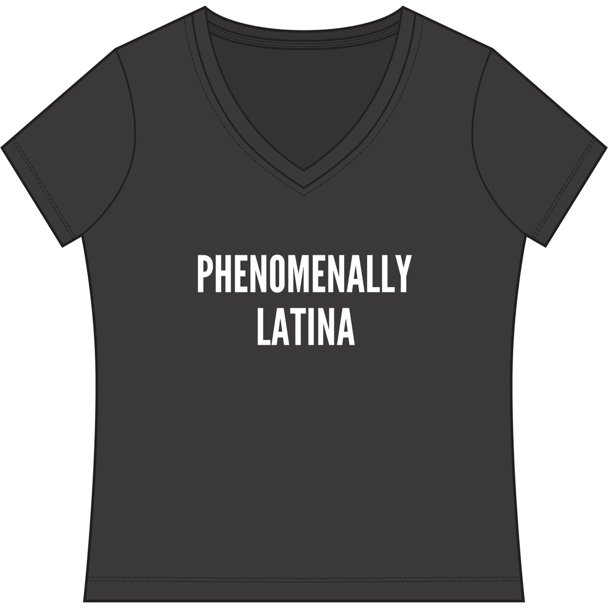 Phenomenally Latina T-Shirt | V-Neck Women's Tee