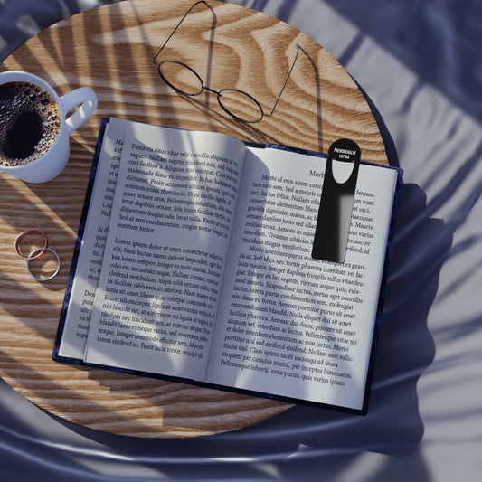 Separador de libros Magníficamente Latina | Marcador magnético de metal