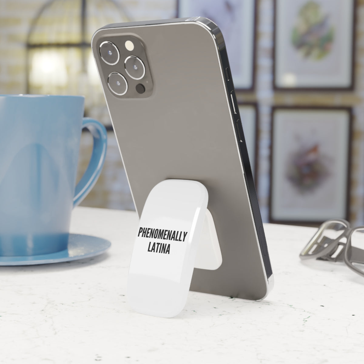 Phenomenally Latina Phone Click-On Grip | Phone Grip Stand